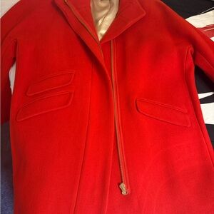 Elegant Red Women's Jacket